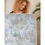 Conceptum Alfombra Azul y Gris 60 x 100 cm